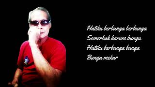 Hati Yang BerbungaBunga Lirik  Karaoke music trending popular [upl. by Eelarual866]