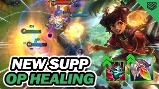 NEW ENCHANTER SUPPORT HAS INSANE HEALING 🔥 Milio Wild Rift Gameplay [upl. by Treve]