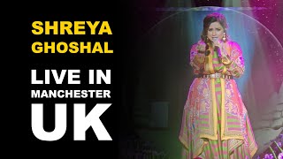 Shreya Ghoshal Live in Concert  All Hearts Tour  Manchester UK  February 2024 [upl. by Calida]