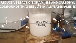 Reductive alkylation of amines [upl. by Schwinn367]