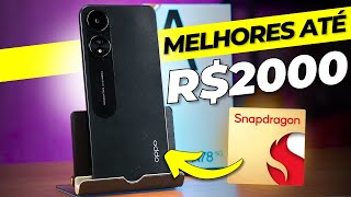 TOP 7 MELHORES Celulares até R2000 para COMPRAR em 2024 SOMENTE OS MELHORES [upl. by Aileda]