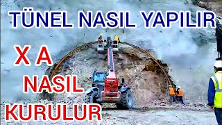 ARTVİN YUSUFELİ BARAJI YOL TÜNELİtünel nasıl yapılır [upl. by Kenelm335]