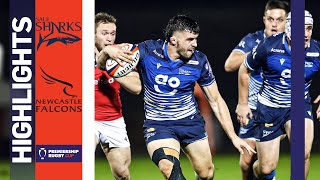 Sale Sharks v Newcastle Falcons  HIGHLIGHTS  Comeback Victory Completed  Premiership Cup 202122 [upl. by Hluchy]