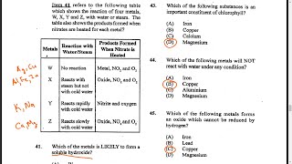 CXCCSEC Chemistry paper 1 June 2018 A very simple and clear explanation [upl. by Gaeta448]