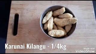 Karunai kilangu Masiyal quick easy recipe [upl. by Remo]