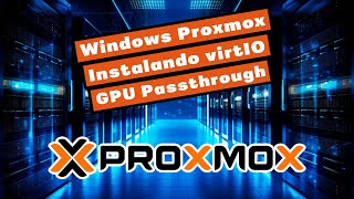 Instalando virtIO Windows Proxmox  KVM VNC RDP [upl. by Shornick749]