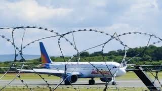 Jet2 Holidays A321N Landing Into Manchester Airport [upl. by Jemine]