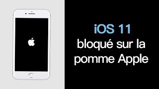 La mise à jour iOS 11  iPhone bloqué sur la pomme solution [upl. by Asillim647]