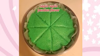 Nicesys Kusina Making sapin sapin pandan flavor [upl. by Ennaej284]