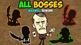 Defeating EVERY Boss as Maxwell NEW Rework [upl. by Eirok]