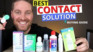 Best Contact Lens Solutions For Beginners And Dry Eyes [upl. by Aliber]