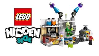 LEGO Hidden Side JB’s Ghost Lab 70418 Ghost Playset Interactive 174 Pieces Lego hiddenside [upl. by Anohs225]