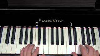 How to Play Little Things  One Direction Piano Tutorial [upl. by Enninaej]