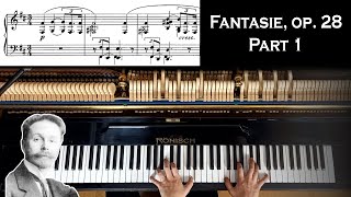 Scriabin Fantasie Op 28  Analysis Part 12 [upl. by Ck]