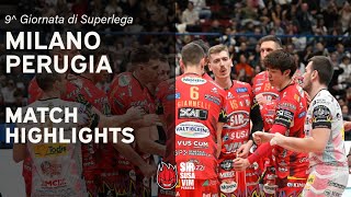 Allianz Milano vs Sir Susa Vim Perugia  VBW  SuperLega  Match Highlights [upl. by Arden]