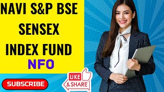 NAVI SampP BSE SENSEX INDEX FUND  NFO finnaceknow [upl. by Nnywg]