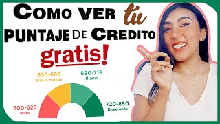 Como consultar tu PUNTAJE de CRÉDITO GRATIS  Colombia [upl. by Tadashi857]