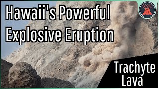 Hawaiis Powerful Explosive Eruption The Ancient Puu Waawaa Vent [upl. by Merceer]