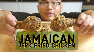 JJFC JAMAICAN JERK FRIED CHICKEN RECIPE [upl. by Padraig100]