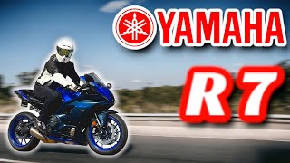 Yamaha R7 Test RideReview  Is the R7 a beginner bike  2024 Yamaha R7 Specs [upl. by Akyre]