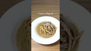 Cacio e Pepe 🧀 cacioepepe pasta recipe [upl. by Dimond409]