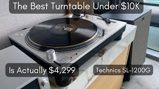 The Amazing Technics SL1200G  Best Turntable Under 10K [upl. by Arika]