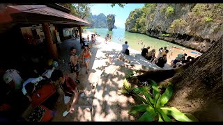 James Bond Island 360 Video  Khao Phing Kan Island in Thailand  Walk With Me [upl. by Cyndie]