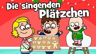 ♪ ♪ Kinderlied Weihnachtsbäckerei – Die singenden Plätzchen  Hurra Kinderlieder  Weihnachtslieder [upl. by Lewin]