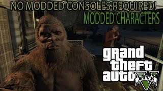 GTA 5  How to Mod Your Single Player Character Without Modded Console Play as any character USB [upl. by Gladi218]