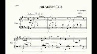 An Ancient Tale  Bohdana Filtz  Piano Repertoire 6 [upl. by Salocin]