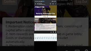 FREE FIRE REDEEM CODE FOR TODAY MAY 2  FF REWARDS REDEEM CODE  FF REDEEM CODE TODAY jayshreeram [upl. by Ultann]