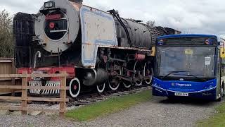 Showbus at Buckingham Railway Centre  290924  Part 1 [upl. by Yehudit581]