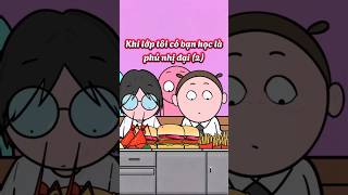 P5  2Sẽ thế nào khi bạn học cùng lớp là đại gia hoathinh vietsub shorts animation fyp [upl. by Lytle377]