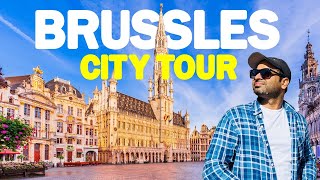 Brussels Belgium City Tour Best Places to Visit  Complete Travel Guide 2024  Waqar Vibes [upl. by Liana819]