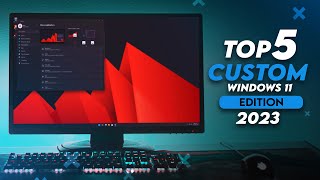 TOP 5 Best Custom Windows 11 OS For Gaming And Performance 2023 [upl. by Ailaroc]