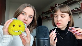 ASMR which twin sister gives you better tingles [upl. by Welker]