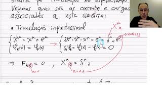 Relatividade Aula 25 Simetria de Translação Tensor EnergiaMomento e Conservação do Quadrimomento [upl. by Blaine874]