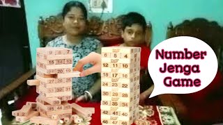 How to play number jenga with 4dicekids specialbuilding blocks puzzlestack highunboxing amp review [upl. by Figone]