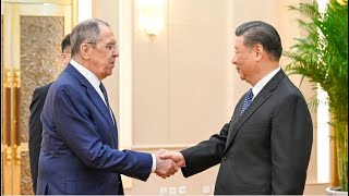 Xi Jinping rencontre le ministre russe des Affaires étrangères [upl. by Brnaba686]