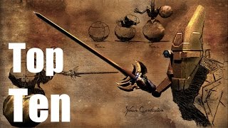 Top Ten Dwemer Ruins of the Elder Scrolls [upl. by Lapotin]