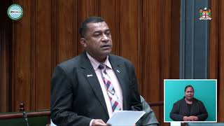 Hon Maciu updates Parliament on the work of the Ministry on the Building Permit Application System [upl. by Richer118]