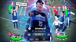 MY 99 OVERALL STRETCH BIG IS UNGUARDABLE GREENS FROM HALFCOURT w DEMIGOD CENTER BUILD NBA 2K19 [upl. by Certie]