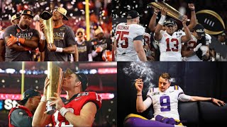 The Best Play From Every CFP National Championship Game  20152023  Down South Highlights [upl. by Aikehs]