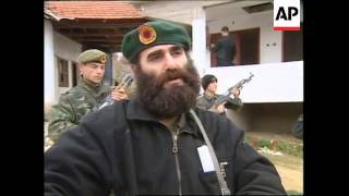 SERBIA REBELS HAND OVER 3 SERB SOLDIER BODIES [upl. by Eatnoed]