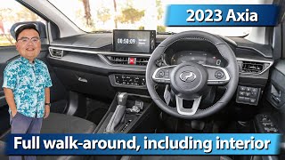 2023 Perodua Axia D74A walkaround exterior and full interior [upl. by Marilyn]