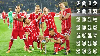 FC Bayern vs Borussia Dortmund  All Supercup Matches [upl. by Celisse]