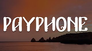 Payphone Closer Happier Lyrics  Maroon 5 Wiz Khalifa [upl. by Ayortal]