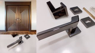 Mortise Door Lock Handle Set  Unboxing Heavy Duty Mortise Door Lock  Handle Lock [upl. by Stanwin]