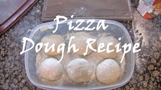 Homemade Pizza Dough Ooni Classic Pizza Dough Recipe [upl. by Wallack]