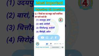 Rajasthan Gk Questions  Rajasthan Gk  Raj Gk  Rajasthan Gk Question [upl. by Aicatsue362]